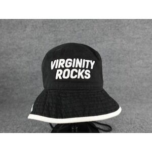 Danny Duncan Virginity Rocks Black Bucket Hat White Trim One Size